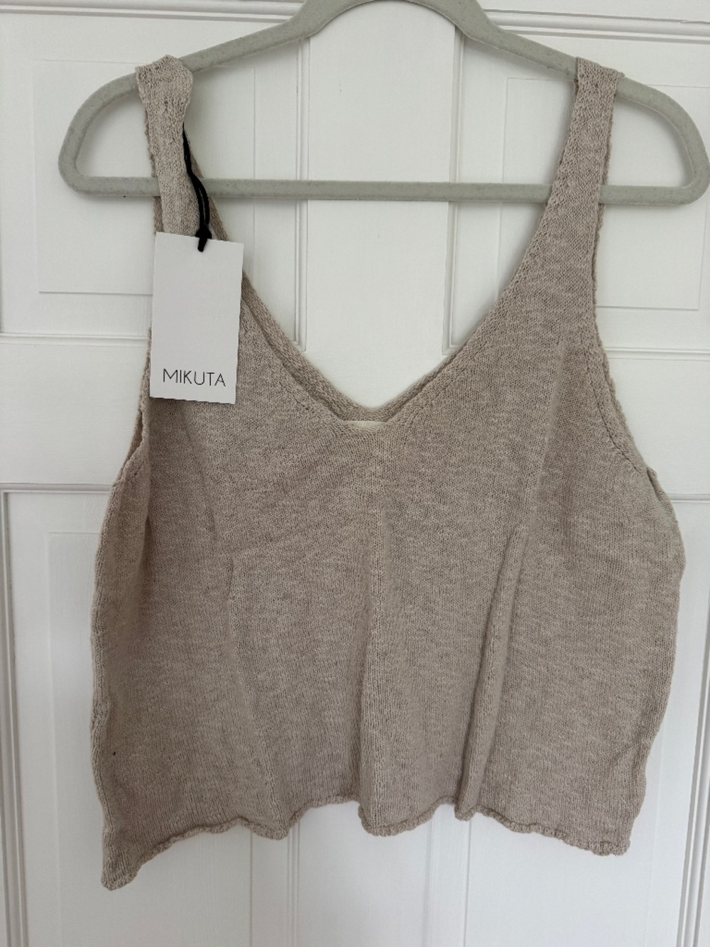 MIKUTA Knit Tank Top